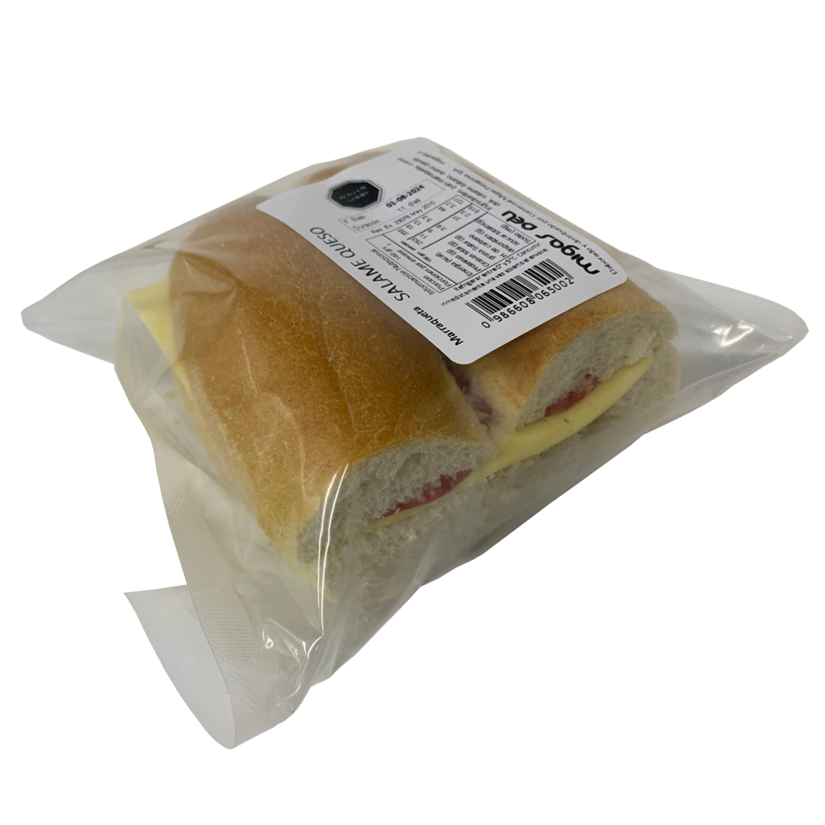 Sandwich Marraqueta Salame Queso