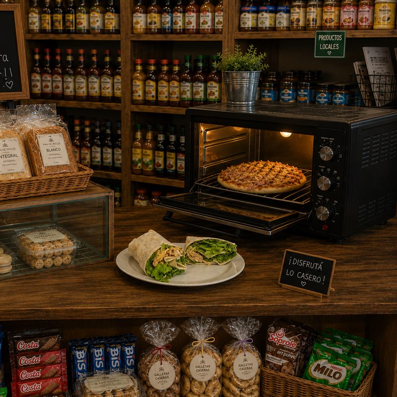 Wraps y Pizzetas